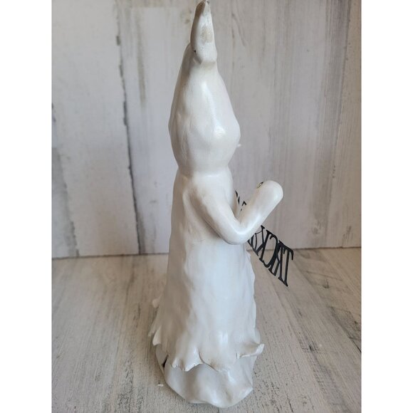 Kirkland rustic trick or treat AS IS ghost‎ Halloween figure Xmas Decor - Picture 4 of 9